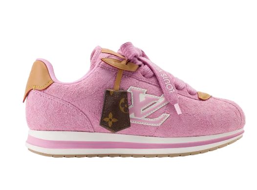 新品 ルイヴィトン x ジェイホープ LV バターソフト スニーカー ピンク