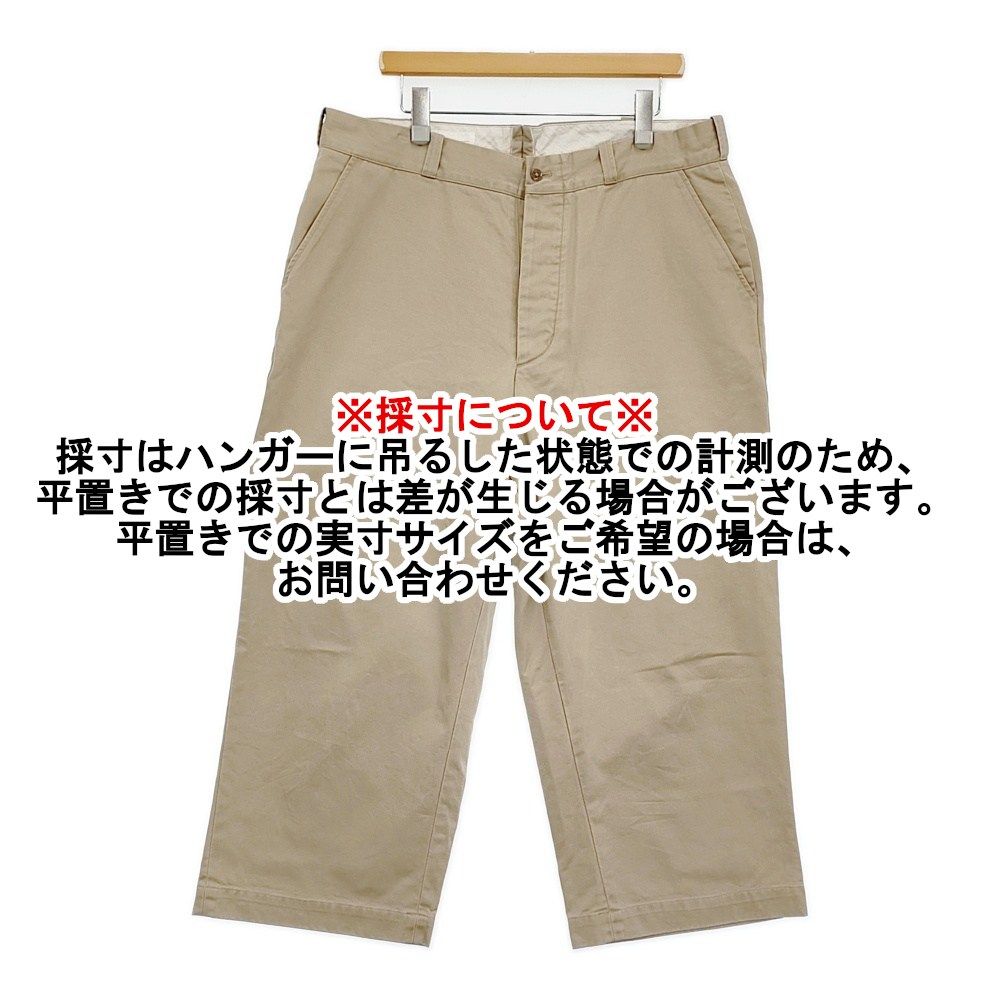 chimala for luxe UNISEX CROPPED CHINO サイズ34 JOURNAL STANDARD