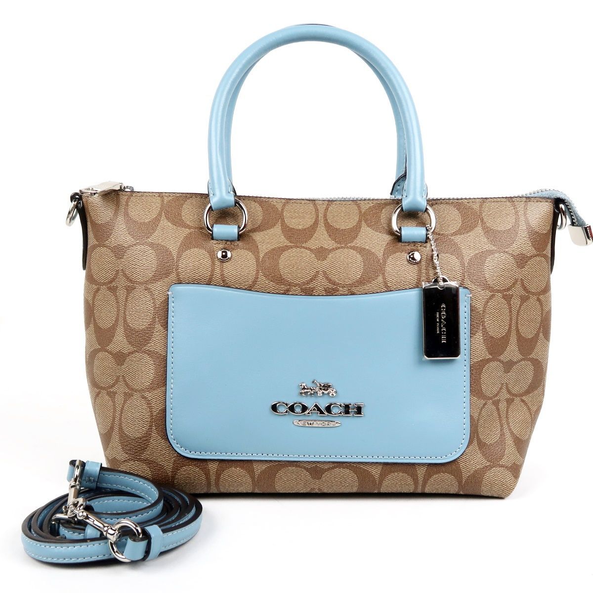 新品同様・未使用】COACH コーチ シグネチャー 2WAYショルダー 