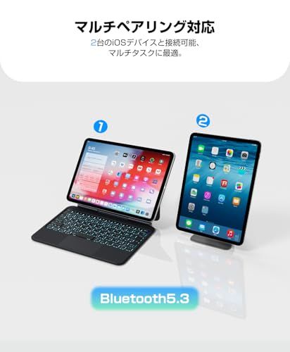 新品】マジックキーボード付きケース iPad A16 11世代/10世代対応