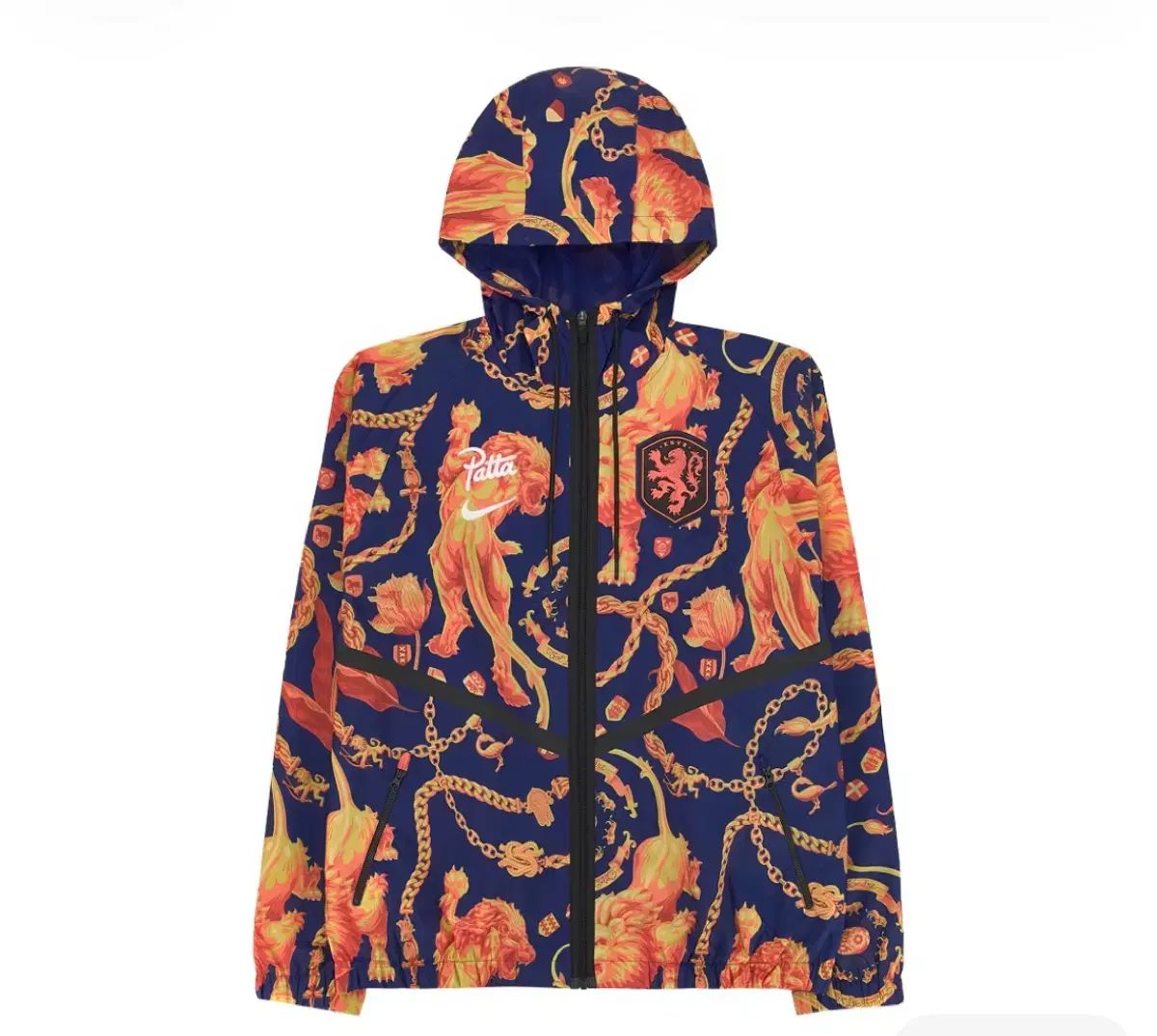 ナイキ x patta オランダ アンドロイヤル ジャケット ブルー 白 Sサイズ 21,727円