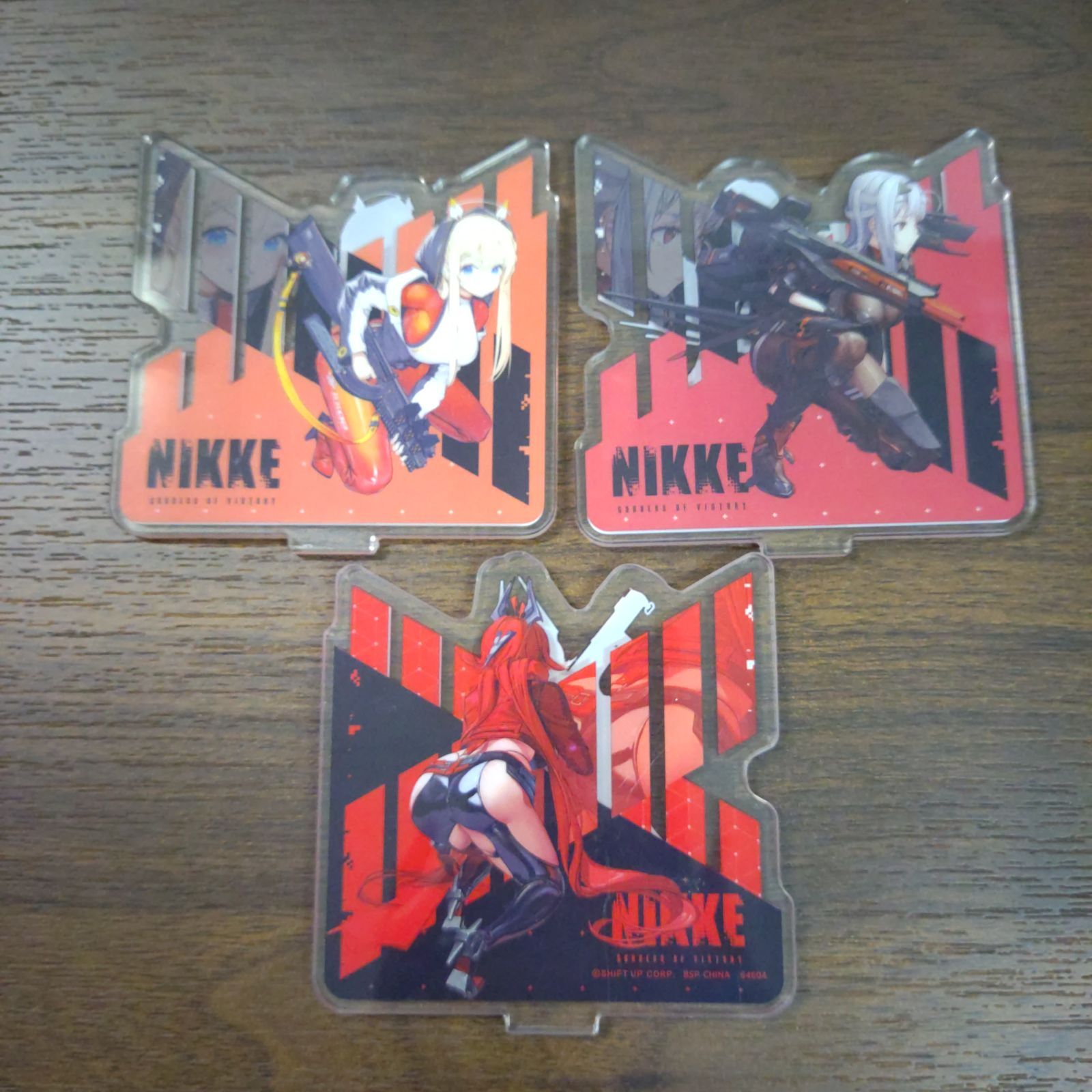 TAKA134-43】△ ｢勝利の女神 NIKKE 一番くじ 両面バトル アクリル