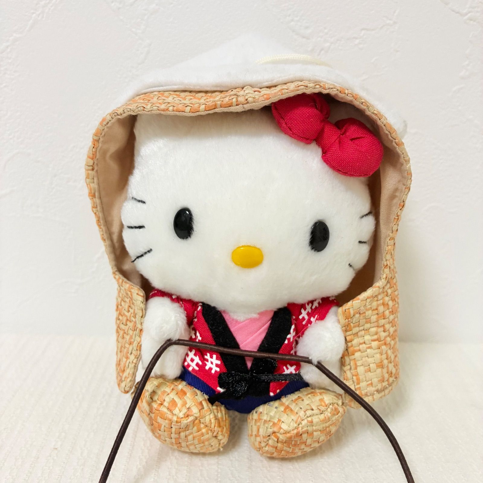 ハローキティ 雪やこんこん ぬいぐるみドアプレート】2002年 冬季限定