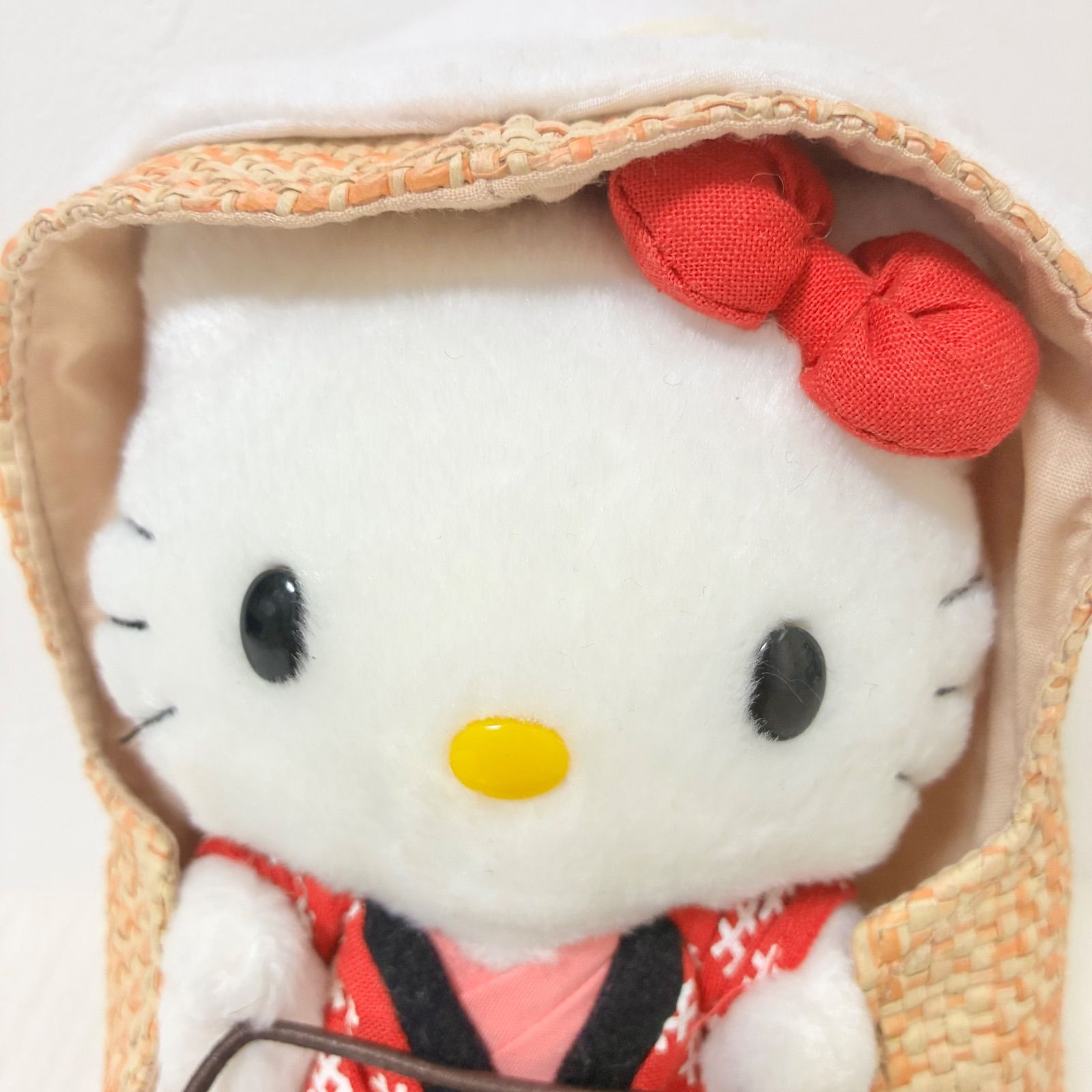 ハローキティ 雪やこんこん ぬいぐるみドアプレート】2002年 冬季限定