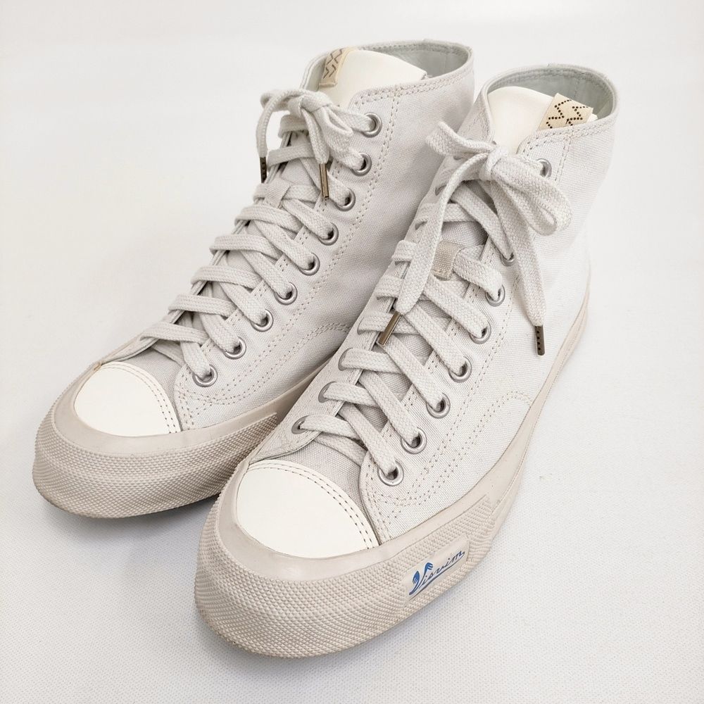 VISVIM SKAGWAY HI list price 92400 yen size 8.5 0124201001002 high top sneakers 24SS ivory men's Bizbim /vizvim [used] 6-0501G