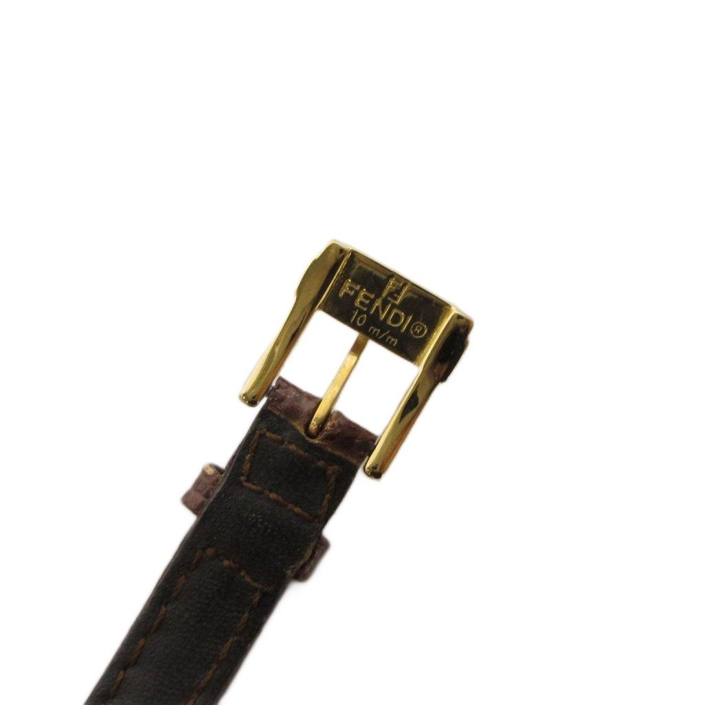フェンディ FENDI ベルトブレスレット 腕時計替えベルト レザー 10m/m