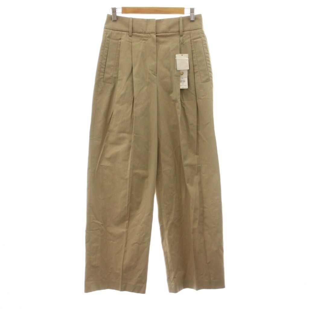 セオリーリュクス theory luxe 23AW SENA HEATHER ワイドパンツ タック