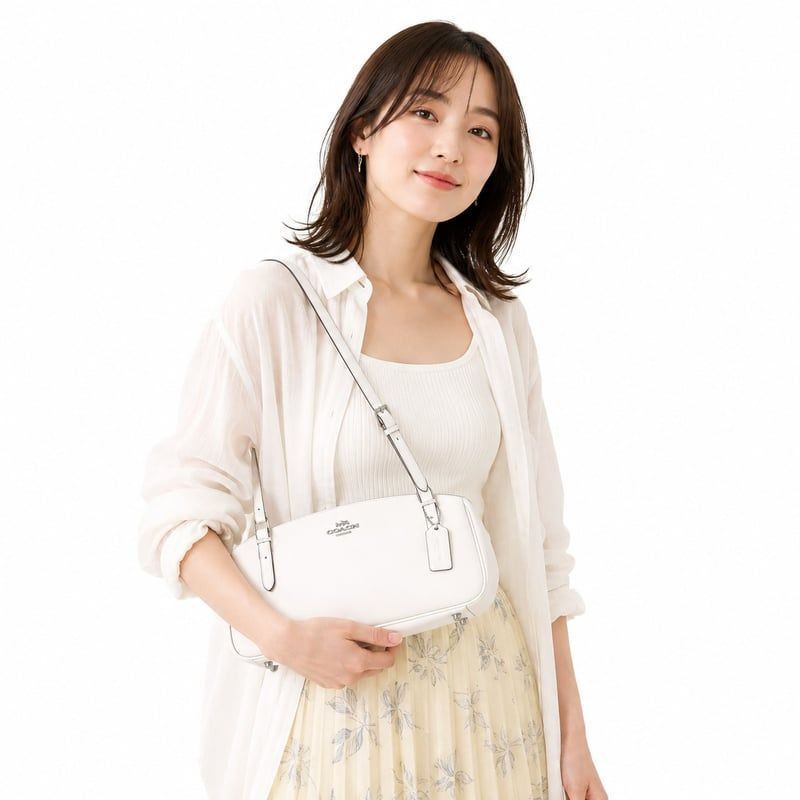 ?コーチ COACH　アッシャー ショルダー バッグ　CBJ05 SV/HA