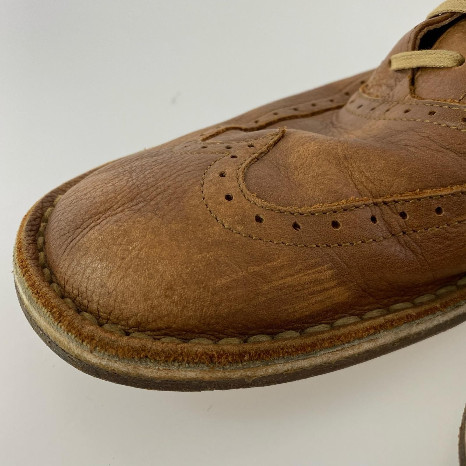 CAMPER カンペール ウイングチップ レザーシューズ size42/ブラウン 