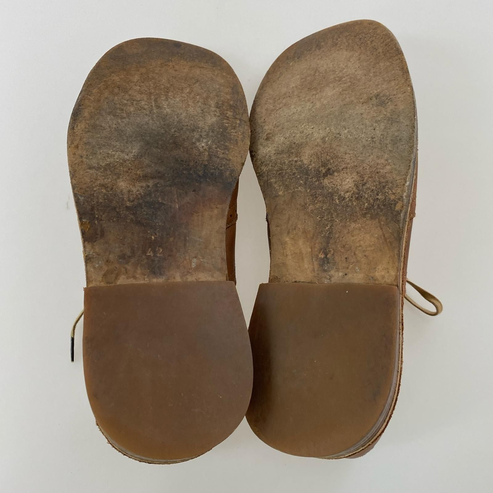 CAMPER カンペール ウイングチップ レザーシューズ size42/ブラウン 
