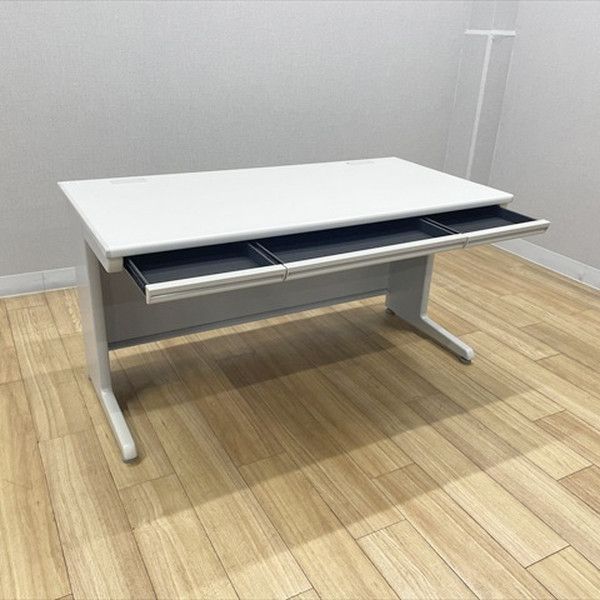 平デスク SD-V 引出し付 オフィスデスク W1400 D700 オカムラ ライト 