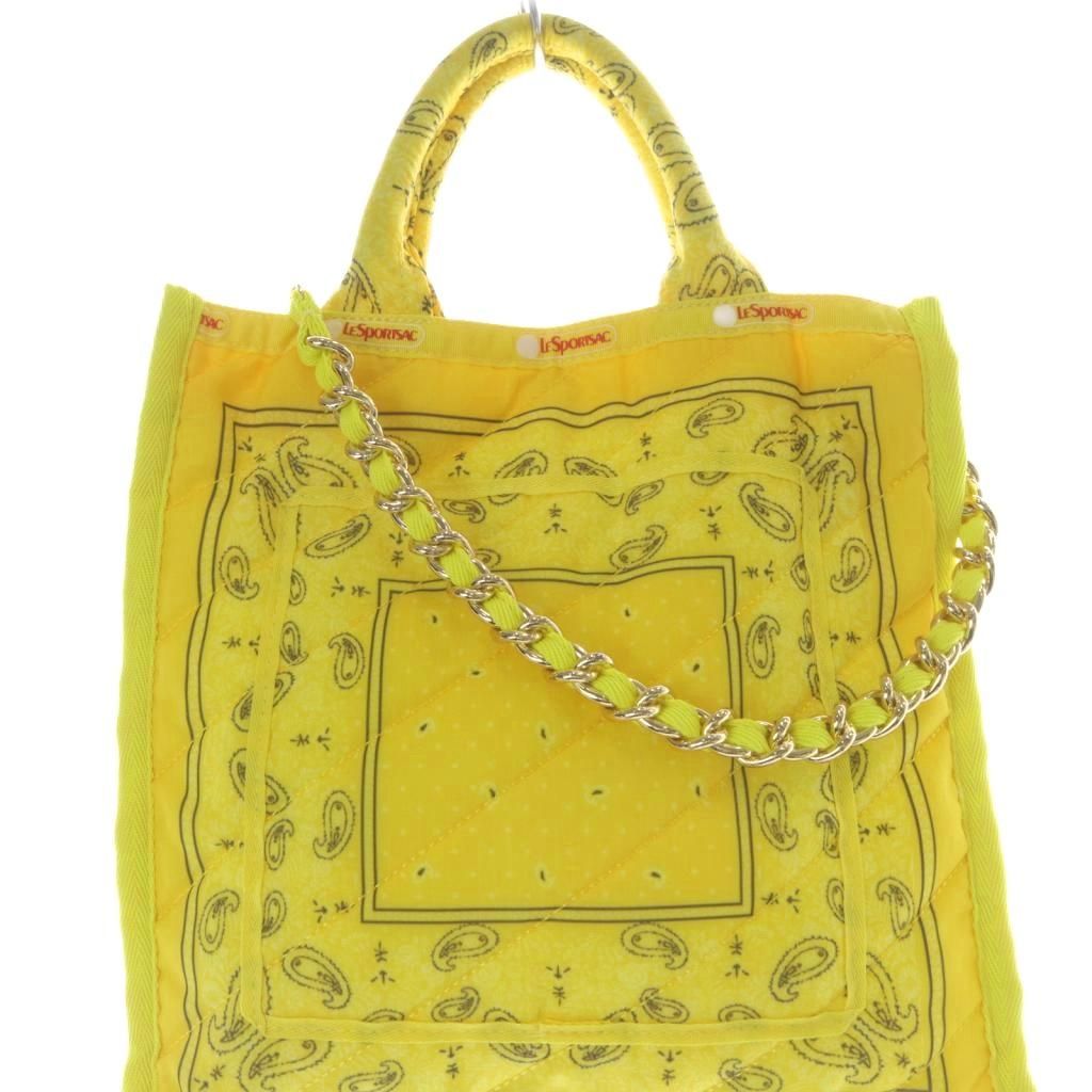 レスポートサック LesportSAC SM CHAIN QUILT TOTE ハンドバッグ