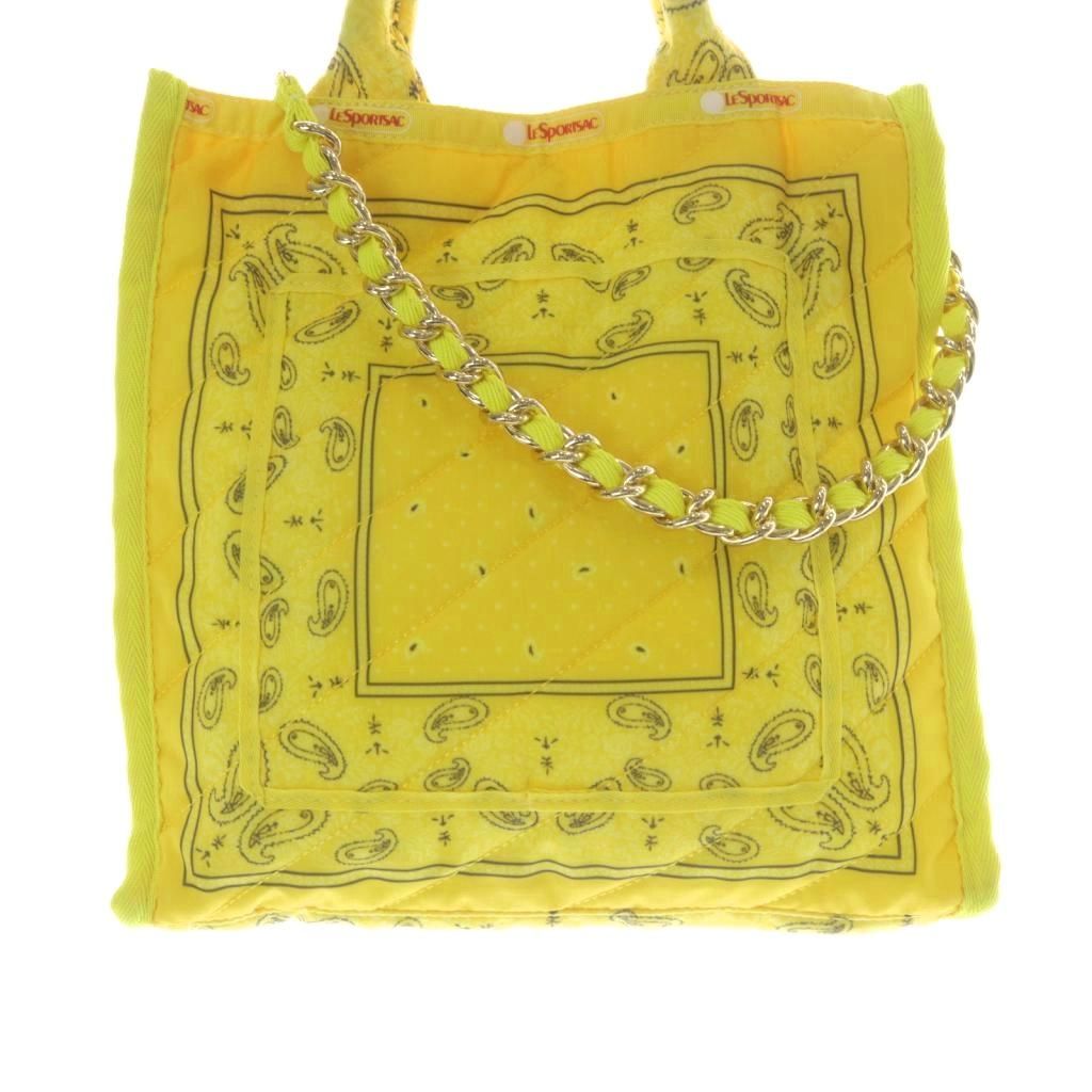 レスポートサック LesportSAC SM CHAIN QUILT TOTE ハンドバッグ