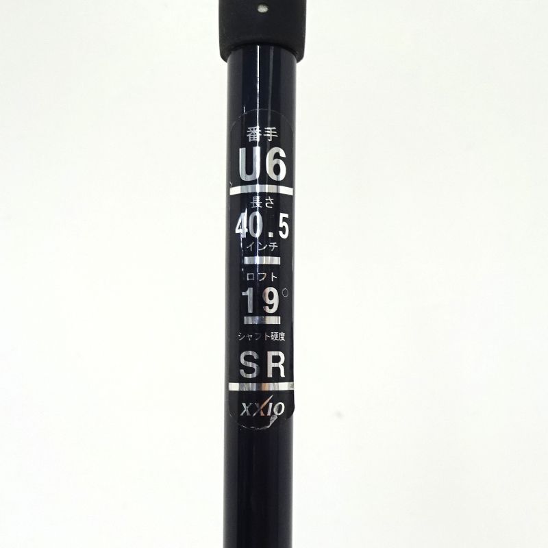 三重店】ダンロップ XXIO ユーティリティ U6 19° 右利き MP500 FLEX:SR