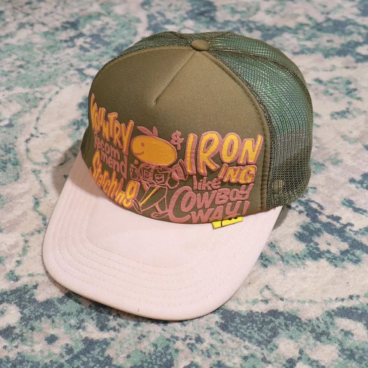 KAPITAL キャピタル カントリー メッシュ トラッカー キャップ カーキ 16,505円