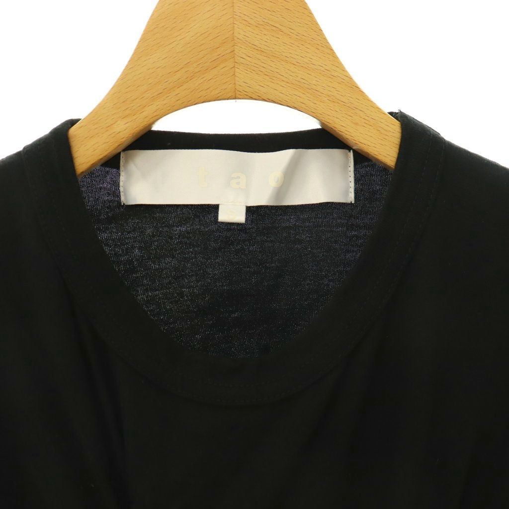 タオ コムデギャルソン TAO COMME des GARCONS ギンガムリボン 半袖