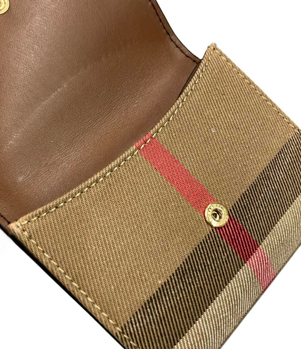 バーバリー 二つ折り財布 レディース BURBERRY｜詳細画像