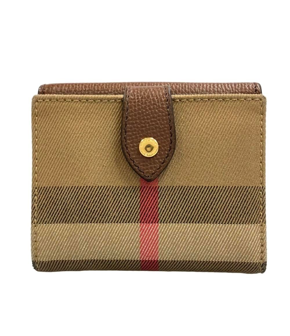 バーバリー 二つ折り財布 レディース BURBERRY｜詳細画像