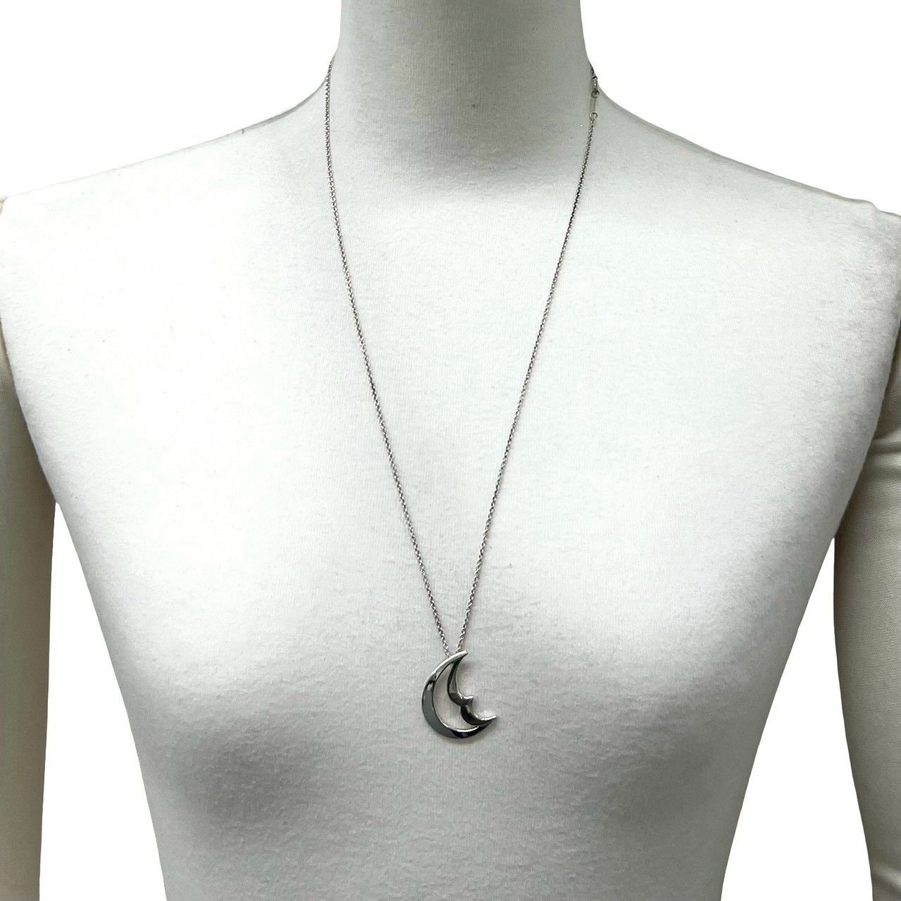 極 美品 TIFFANY&Co. ティファニー ヴィンテージ クレセント ムーン