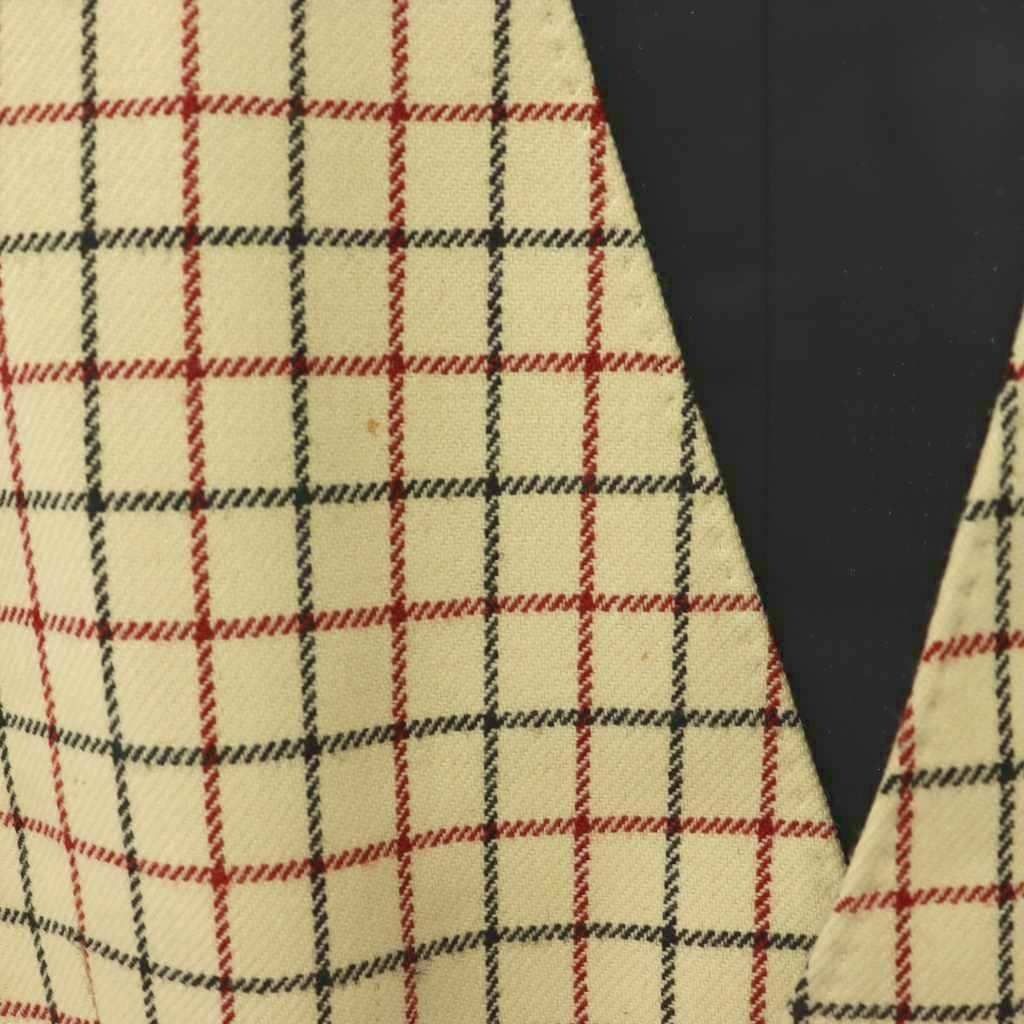 【美品】DRIES VAN NOTEN 22awウィメンズ ウールベストチェック ドリスヴァンノッテン DRIES VAN NOTEN チェック ジレ ベスト ウール