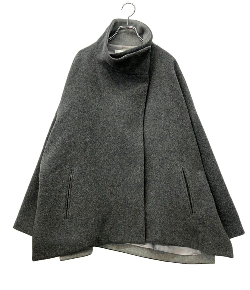 エレンディーク ショートコート ケープスタンドカラー 24AW ウール