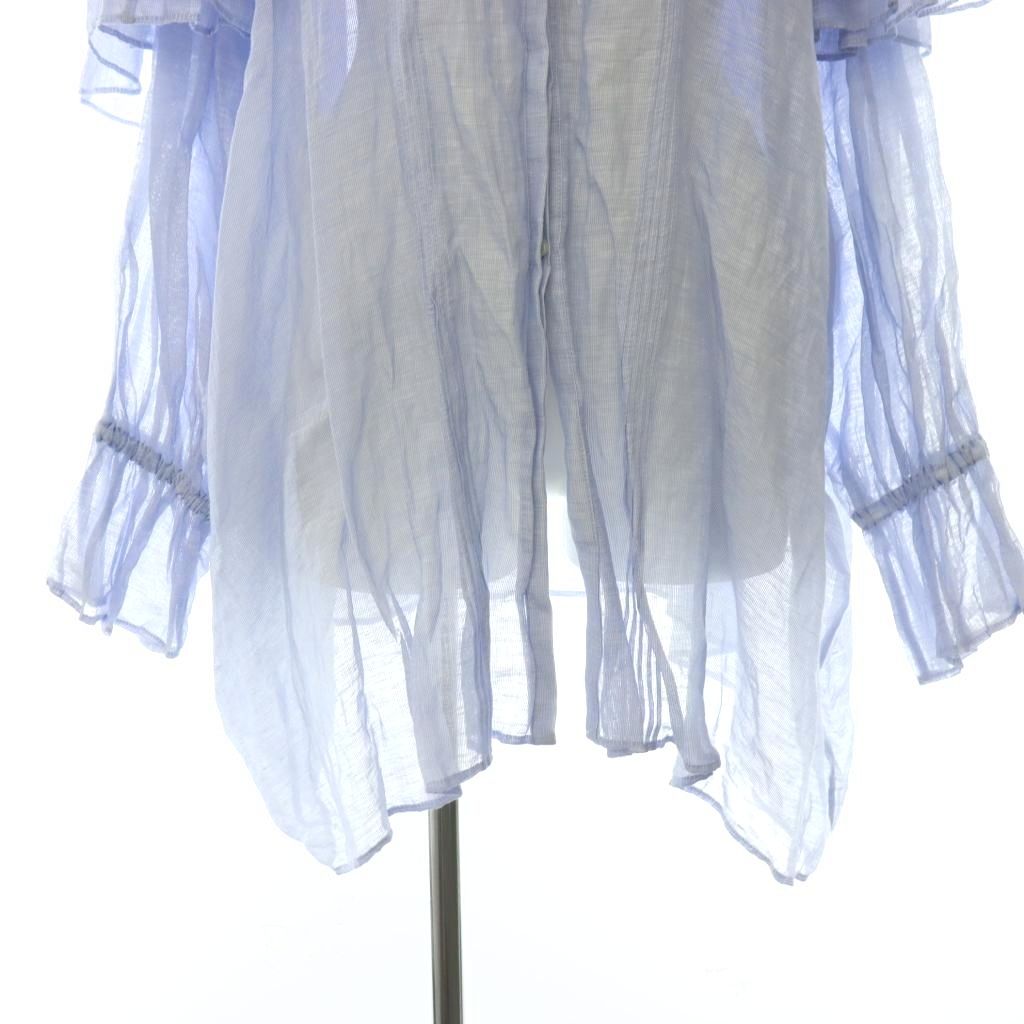 カレンソロジー Curensology 25SS リネンブレンドシアーブラウス 長袖
