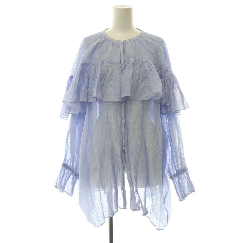 カレンソロジー Curensology 25SS リネンブレンドシアーブラウス 長袖