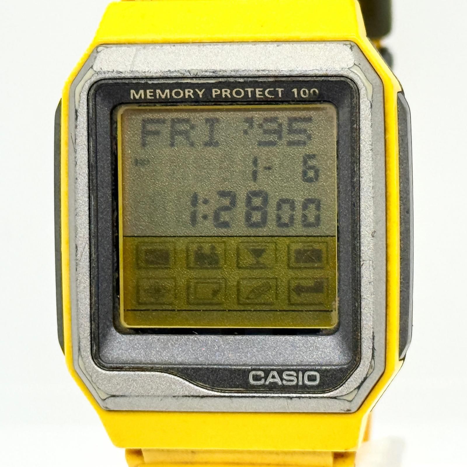 CASIO カシオ invisible machine データバンク VDB-101JIM QZ メンズ 腕時計 稼働品