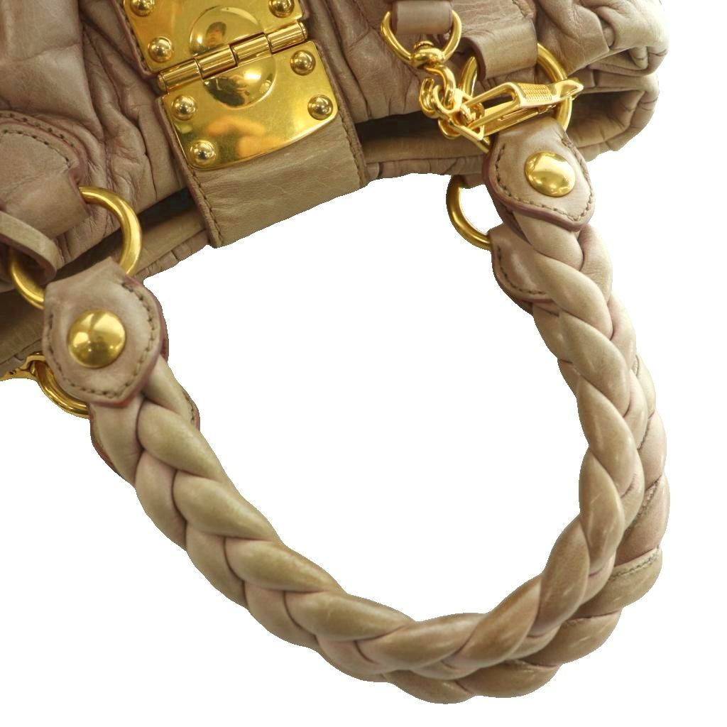 ミュウミュウ miumiu マテラッセ 2wayバッグ ショルダー ハンド