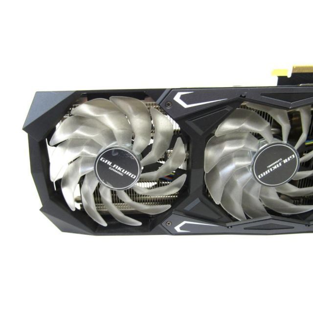 GALAKURO ギャラクロゲーミング GG-RTX3080-E10GB グラボ ∠UK2546