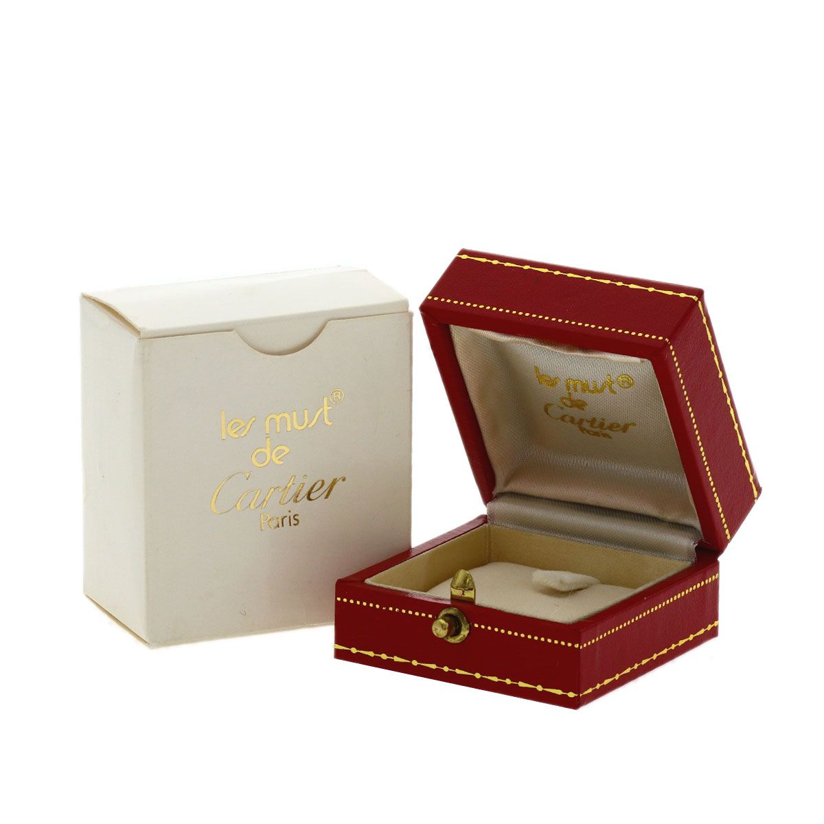 CARTIER カルティエ トリニティ 7連 #48 リング・指輪 K18YG K18PG