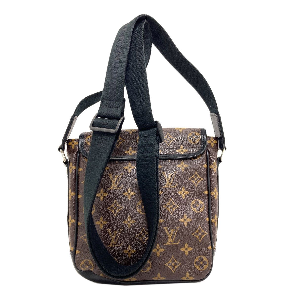 LOUIS VUITTON ルイヴィトン M56717 バスPM モノグラムマカサー ショルダーバッグ モノグラムキャンバス メンズ [中古]
