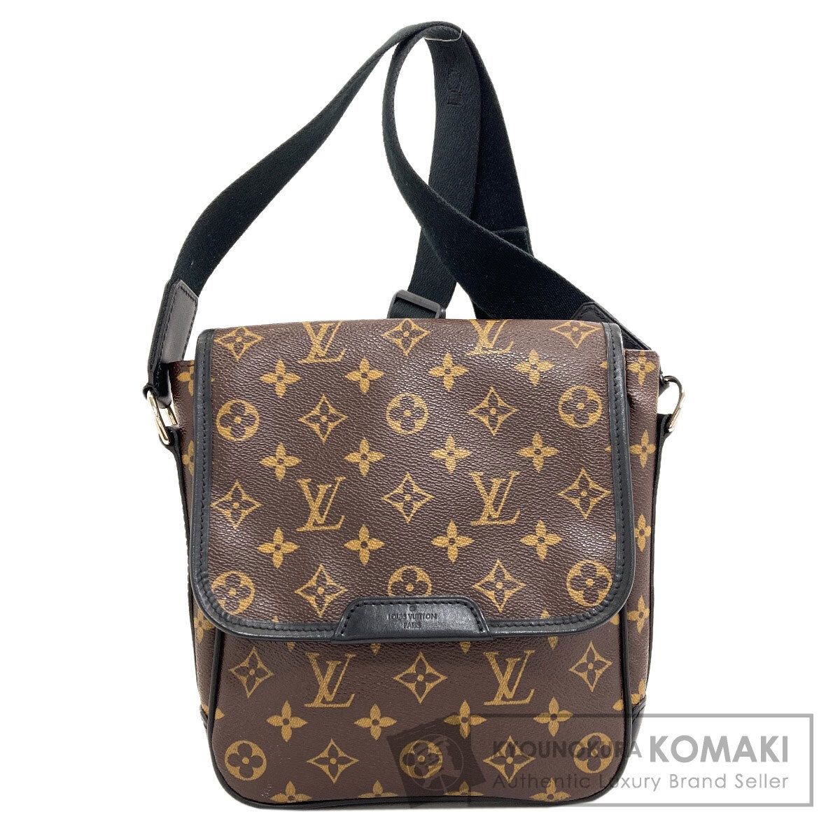 LOUIS VUITTON ルイヴィトン M56717 バスPM モノグラムマカサー ショルダーバッグ モノグラムキャンバス メンズ [中古]