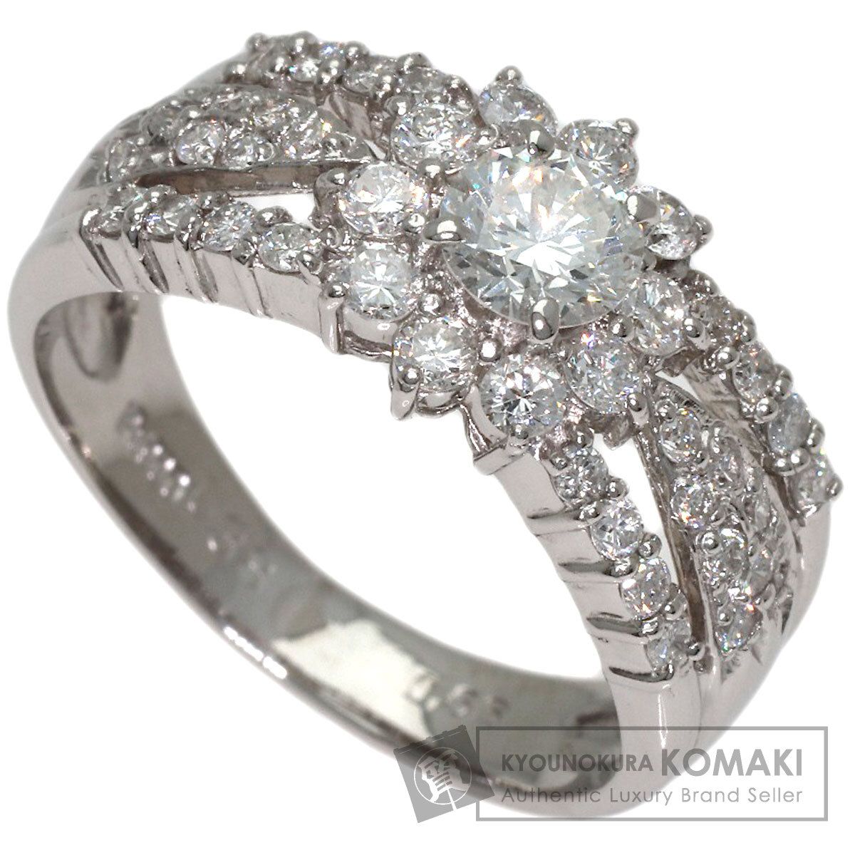 SELECT JEWELRY セレクトジュエリー ダイヤモンド リング・指輪 PT900 レディース [中古]