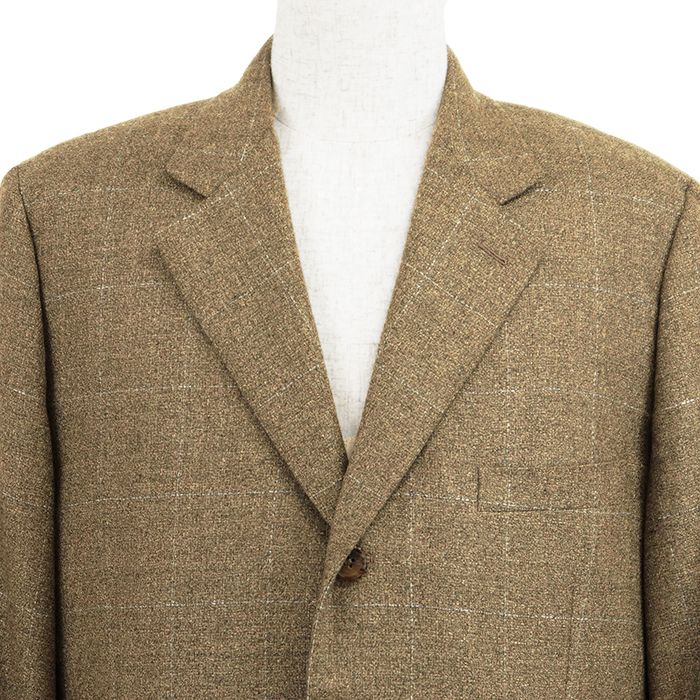 極美品】HERMES エルメス カシミア100％ ジャケット サイズ 52 メンズ