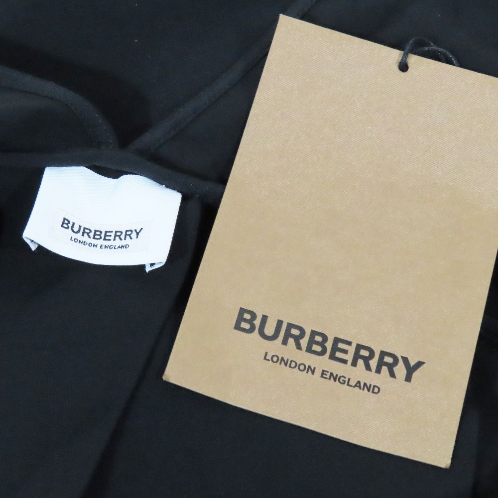 未使用 BURBERRY バーバリー シルク100％ ドレス ワンピース 長袖