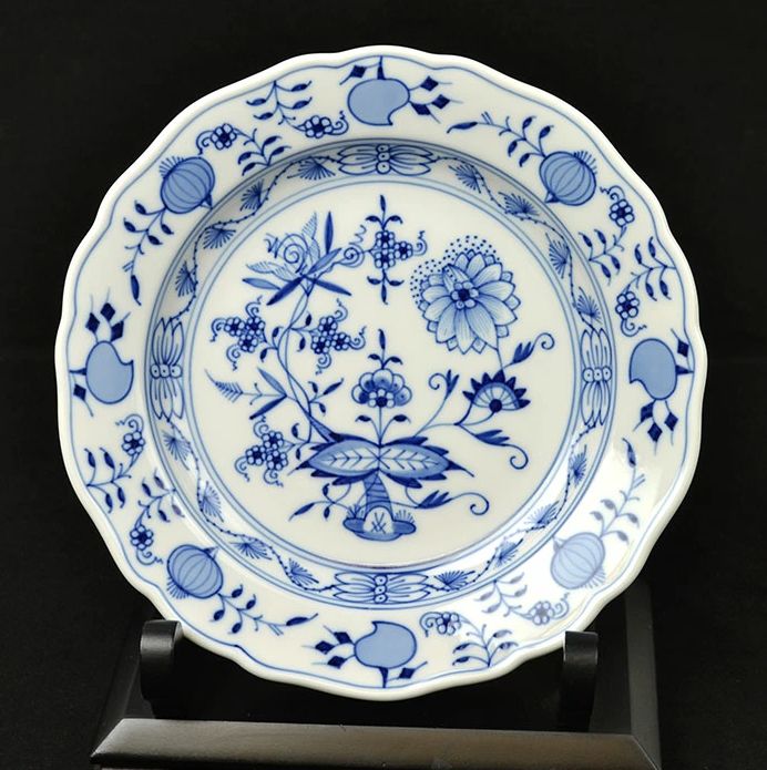 Meissen マイセン ブルーオニオン プレート 18cm お皿 ブルー ホワイト