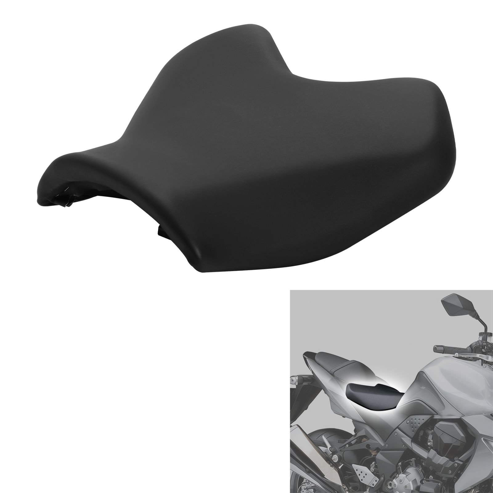 カワサキ Z1000 2007-2009 2018 フロントライダーシート ブラック