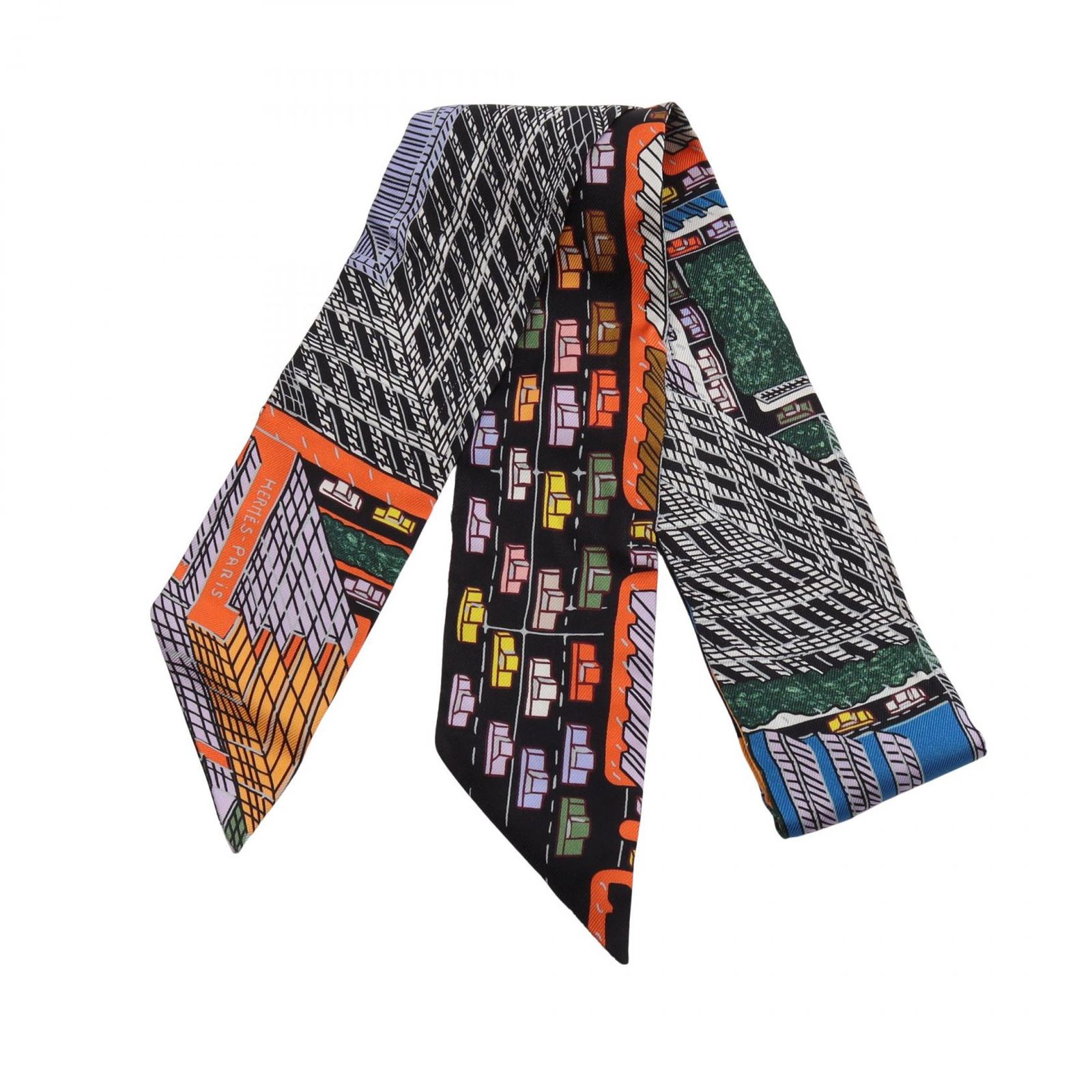 HERMES エルメス ツイリー PANTIN CITY スカーフ