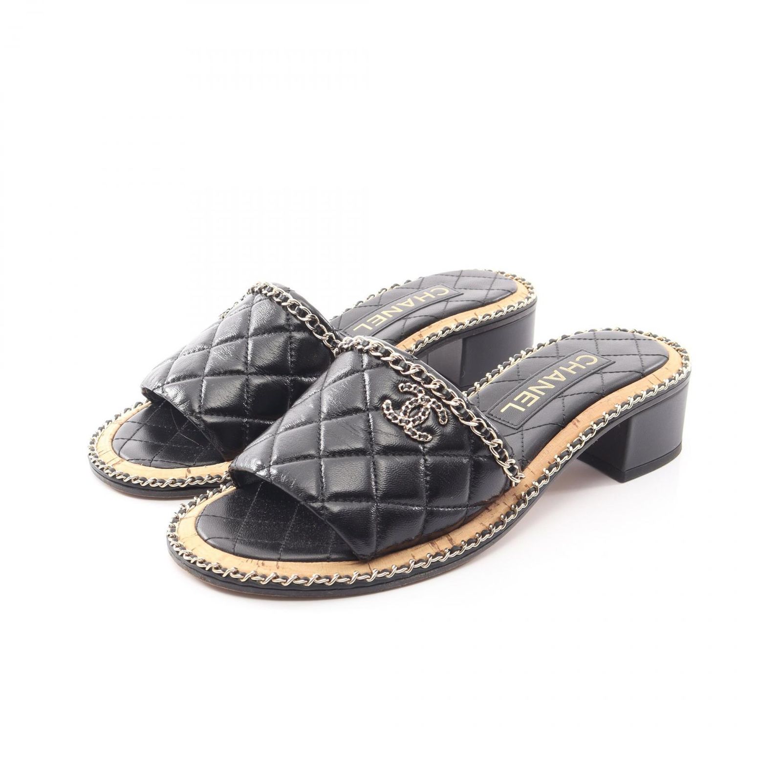CHANEL シャネル マトラッセ ミュール