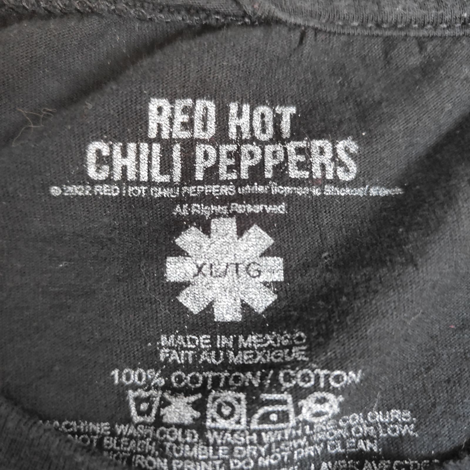 鬼フェード　レッドホットチリペッパーズ　XLサイズ RED HOT CHILI PEPPERS レッドホットチリペッパーズ 【サイズ】 XL