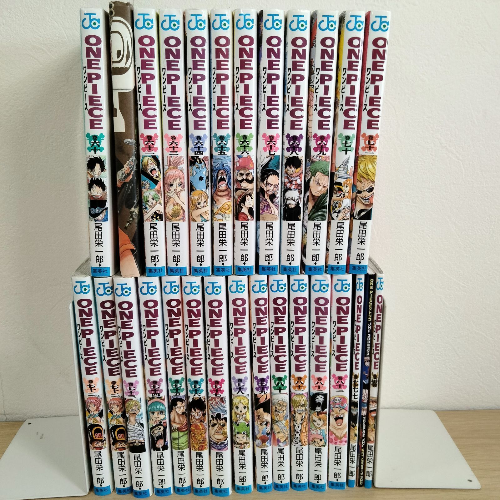 N-7371] ONE PIECE ワンピース 尾田栄一郎 集英社 60〜83巻+非売品3冊