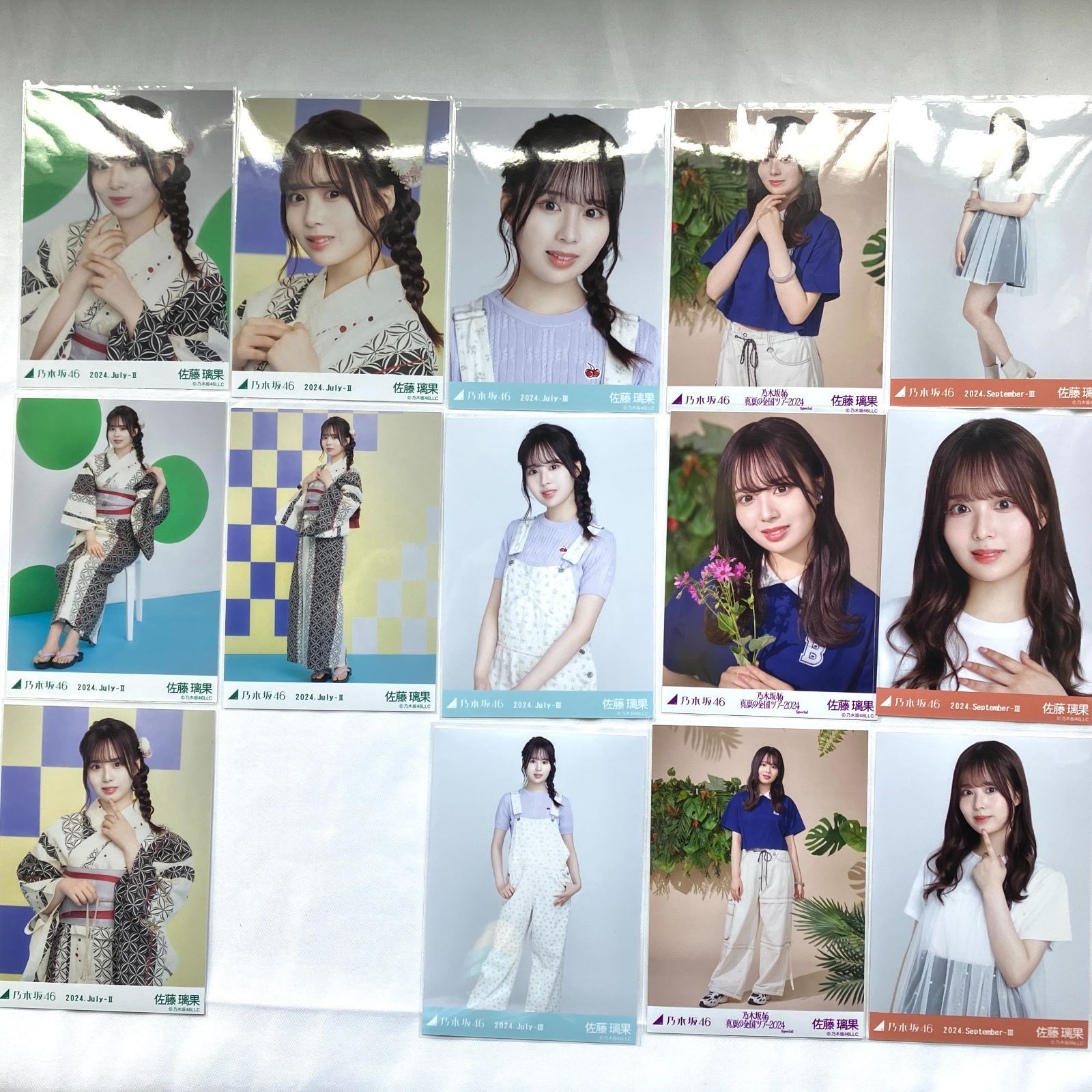 乃木坂46 佐藤璃果 生写真 コンプ 4セット NL7167P f115 - メルカリ