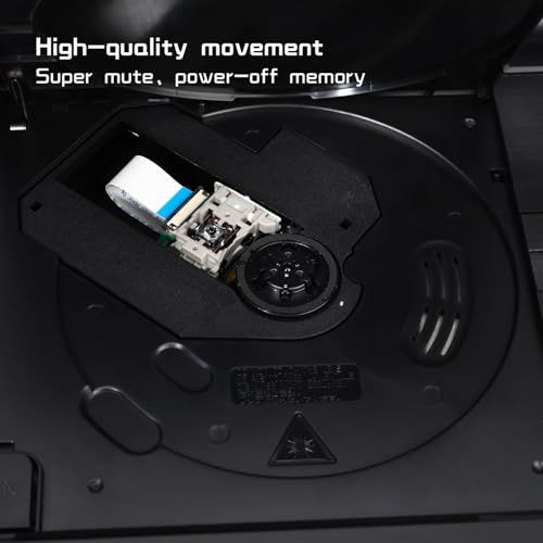 ポータブルDVDプレーヤー 12.5型YOOHOO車用10.5インチHDスイベル