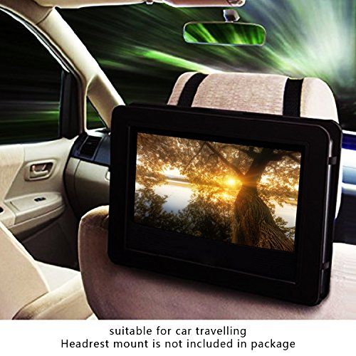 ポータブルDVDプレーヤー 12.5型YOOHOO車用10.5インチHDスイベル