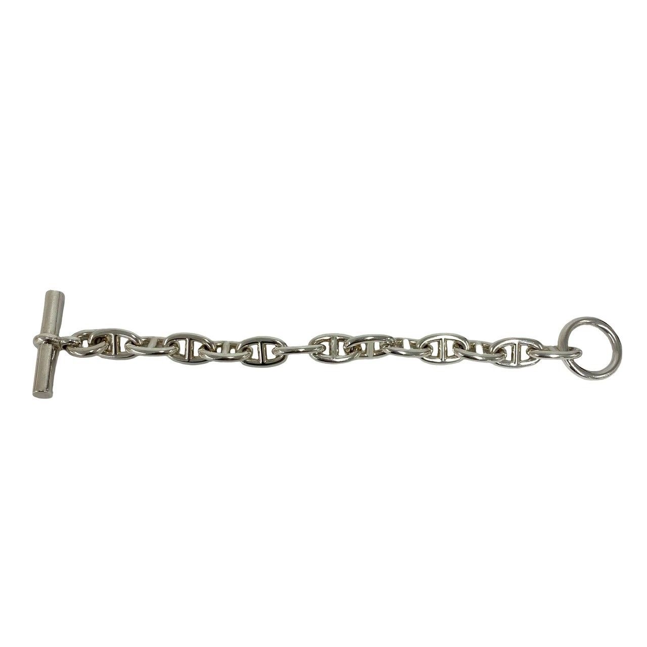 T*Y様 新品　HERMES シェーヌダンクル MM 13コマ シルバー ブレス 極 美品 HERMES エルメス シェーヌダンクル MM 13コマ ブレスレット