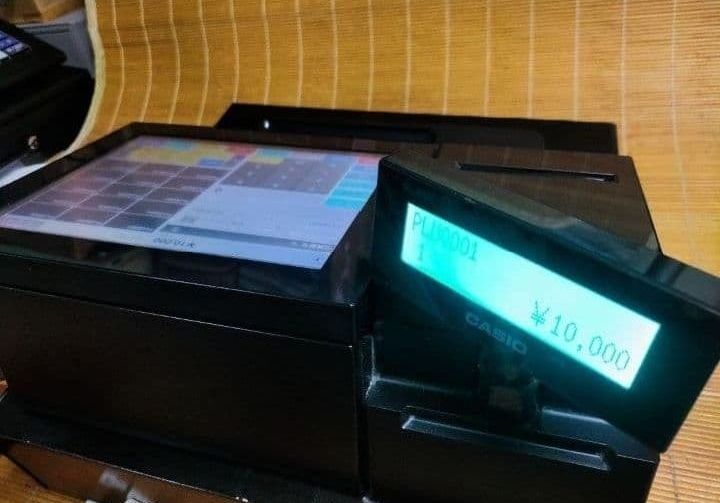 カシオレジスター V-R200 タッチ操作 設定無料Android 444222 - メルカリ