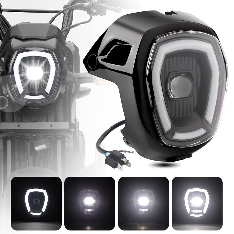 ホンダ NAVI110 2016-2021年式 LED ヘッドライト ハイ/ロービーム DRL ランニングライト 12V
