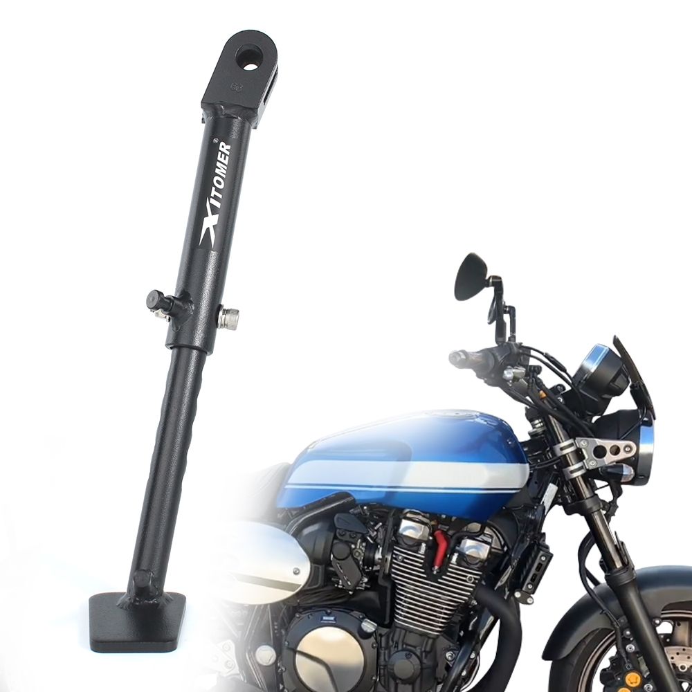 Yamaha XJR1300/XJR1200 1994-2016 調整可能キックスタンド 黒