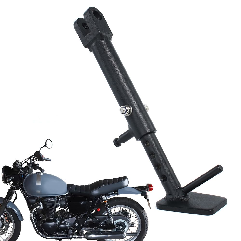 Kawasaki W800 2019-2026 調整可能キックスタンド ブラック
